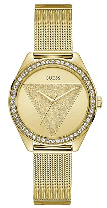 GUESS Analog Gold Dial Women's Watch-W1142L2