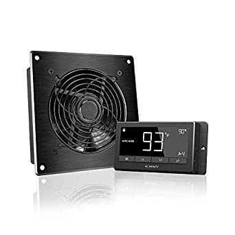 AC Infinity AIRTITAN T3, Ventilation Fan 6" with Temperature Humidity Controller, for Crawl Space, Basement, Garage, Attic, Hydroponics, Grow Tents
