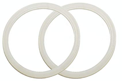 2 Pack New OEM Replacement White Rubber Lid Seals for 14 or 30 Ounce Insulated Stainless Steel Tumbler Lids Such As Yeti RTIC Ozark Trail Mossy Oak Atlin Beast