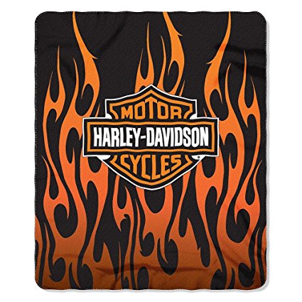 Harley Davidson Fleece Blanket