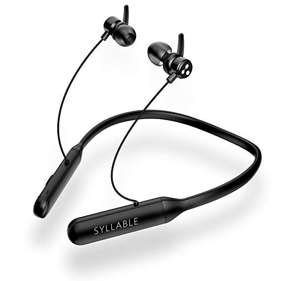 Bluetooth Gaming Headphones, Syllable Q3 Wireless Earphones V4.1 Stereo Magnetic In Ear Earbuds for Game, Music Neckband Headset with Volume Control and Built-in Mic for PC Mac iPhone iPad Samsung Most Android Phones