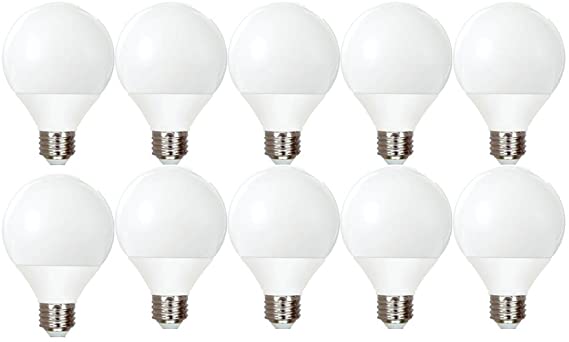 GE Lighting Energy Smart CFL 11-Watt (40-watt replacement) 500-Lumen G25 Light Bulb with Medium Base (10 Bulbs)