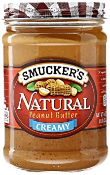 Smucker's Natural Creamy Peanut Butter, 16 oz