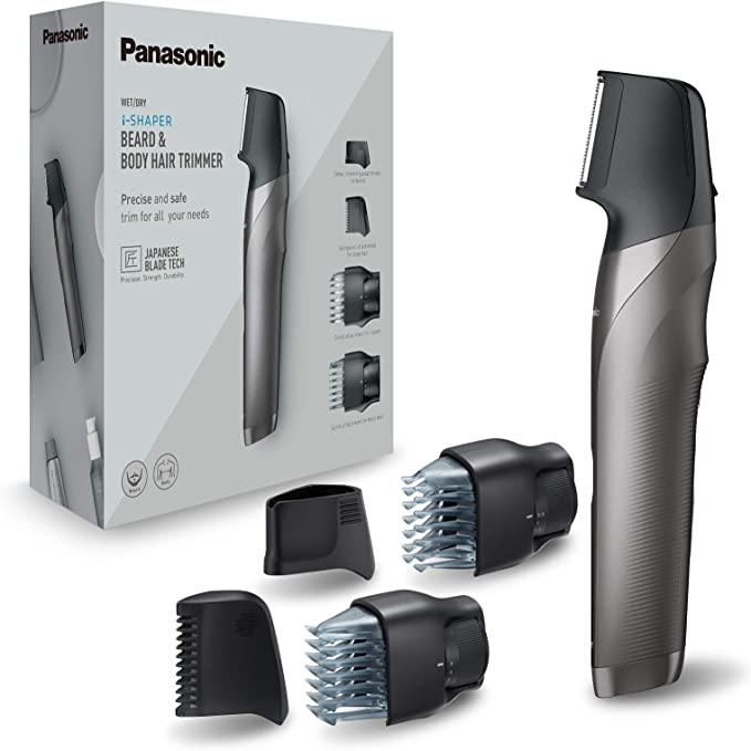 Panasonic ER-GY60-H503 – Panasonic ER-GY60-H503 3-in-1 Multi-Roomer for Men, Pocket Size, i-Shaper, 4 Different Accessories, Silver