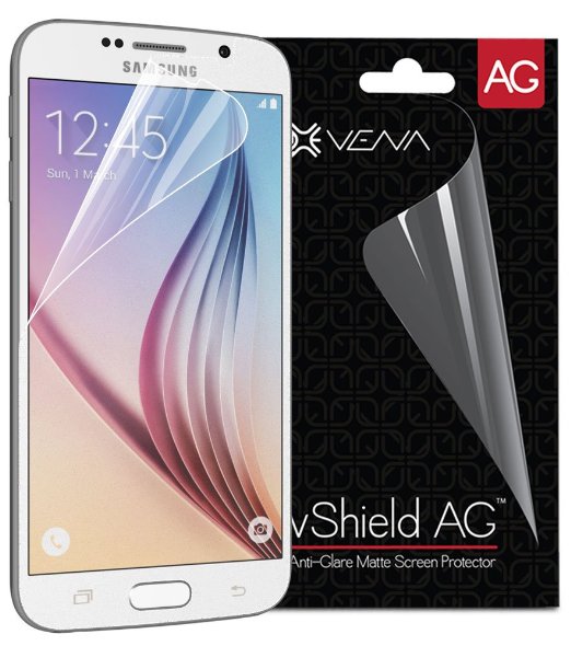 Samsung Galaxy S7 Screen Protector, Vena [vShield] Anti-Glare (Matte) - Japanese 3H Technology - Smudge FREE with Anti-bubble and Anti-finger - LIFETIME WARRANTY (3 packs)