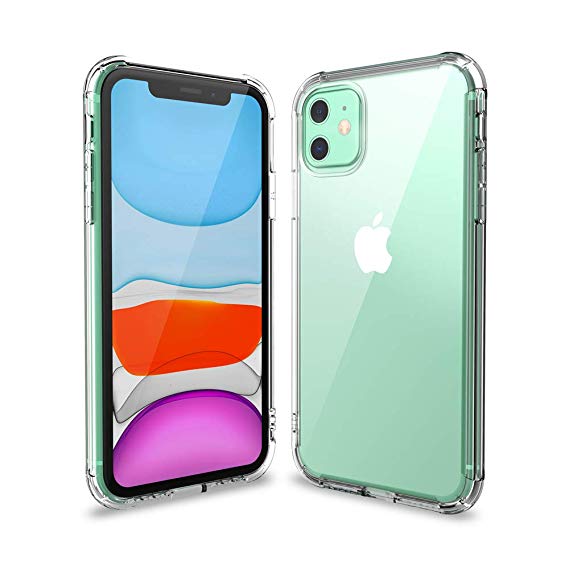 iPhone 11 Case, Alpulon Ultra-Thin HD Clear Slim Soft TPU Protective Case，Shockproof Protection Scratch-Resistant TPU Cover for iPhone 11 6.1 inch (2019) Crystal Clear