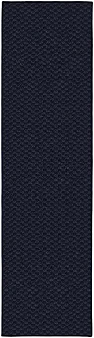 Garland Rug Medallion Oversized Rug Runner, 3' x 12', Navy