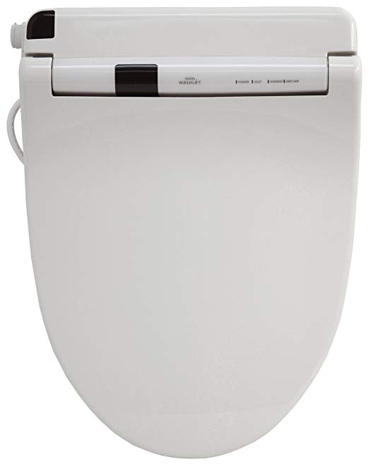 TOTO SW554-11 Washlet S300 Elongated Front Toilet Seat, Colonial White