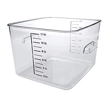 Rubbermaid 11.4L Space Saving Container - Clear