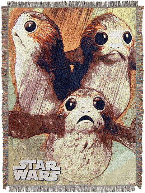 Star Wars Woven Tapestry Throw Blanket, 48 x 60 Inches, Little Guys