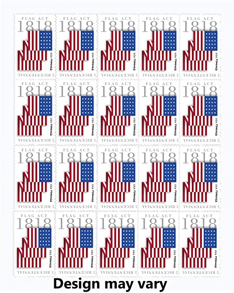 Flag Act of 1818 Full Sheet of 20 Forever Stamps Scott 5284