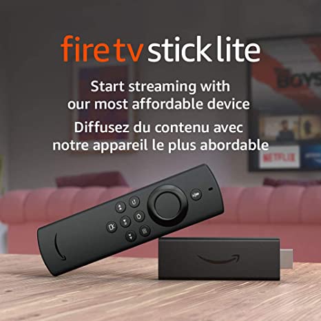 Introducing Fire TV Stick Lite with Alexa Voice Remote Lite (no TV controls) | 2020 release