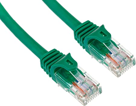 StarTech.com Cat5e Ethernet Cable - 5 ft - Green- Patch Cable - Snagless Cat5e Cable - Short Network Cable - Ethernet Cord - Cat 5e Cable - 5ft