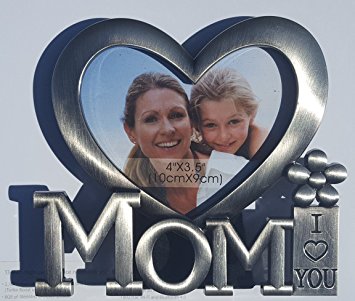 Mothers Day Photo Frame - I Love You Mom Gifts For Mothers Day Gifts From Daughter Or Son. Prime Mother’s Day Picture Frame.