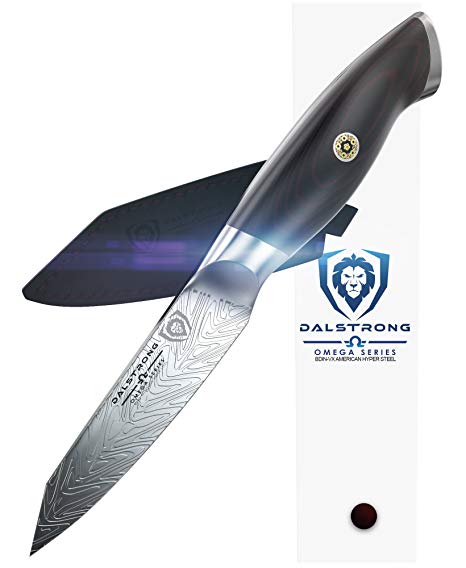 Dalstrong Inc. - Omega Series - BD1N-V - Hyper Steel - w/Sheath (4" Paring Knife)