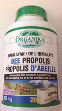 Organika® BEE PROPOLIS (Himalayan) 500mg 200 capsules #2331