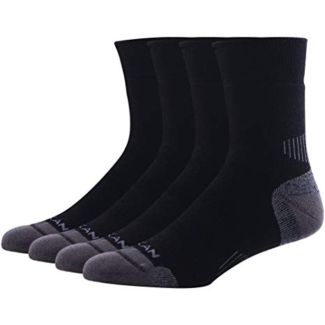 66.6% Merino Wool Hiking Socks, MEIKAN Men's Trekking Cushion Crew Socks 1, 3, 6 Pairs