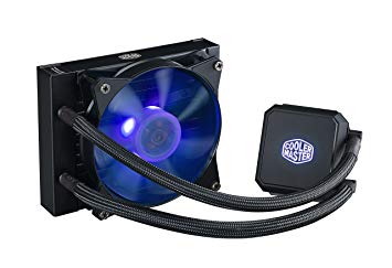 Cooler Master MasterLiquid LC120E RGB All-in-one CPU Liquid Cooler with Dual Chamber Pump Latest Intel/AMD Support (MLA-D12M-A18PC-R1)