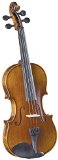 Cremona SV-500 Premier Artist Violin Outfit Full Size Select Tonewoods Flamed Body Varnish Finish Prelude Strings