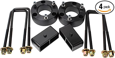 LHE 3'' Front and 2" Rear Leveling lift kit Compatible for 2007-2020 Chevy Silverado 1500 GMC Sierra 1500