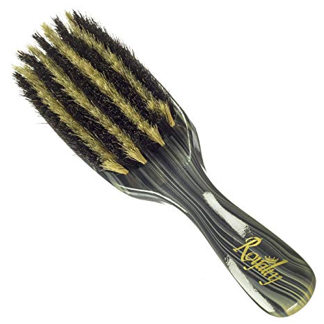Royalty By Brush King Wave Brush #915-9 row Soft- Great 360 waves brush - From the makers of Torino Pro