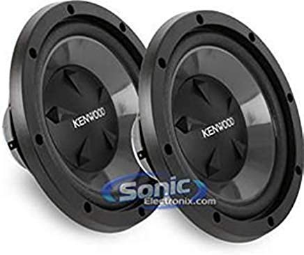 Pair of Kenwood KFC-W112S (KFCW112S) 12" Single 8 ohm Performance Series Car Subwoofers