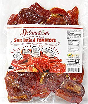 Gurme212 Delimatoes 8 oz Sun Dried Tomatoes (10-pack available)