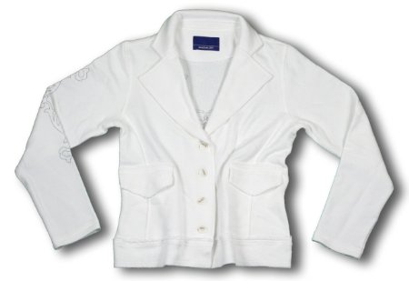 Reebok Womens TURN BACK TIME Blazer Light Jacket White