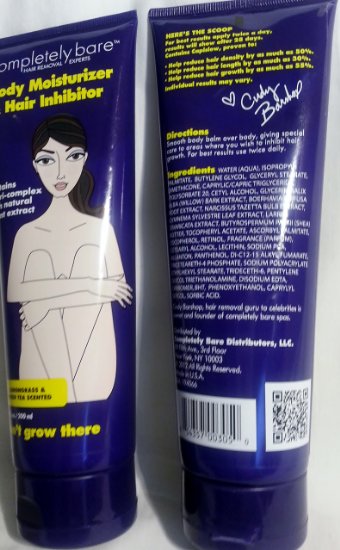 Don'T Grow There Body Moisturizer & Hair Inhibitor 6.7 oz By Completely Bare