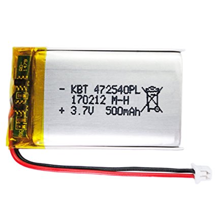 Be oneself 3.7V 500mAh Lithium Polymer mini rechargeable battery 472540 Li-ion Li-Po for #11 keychain camera