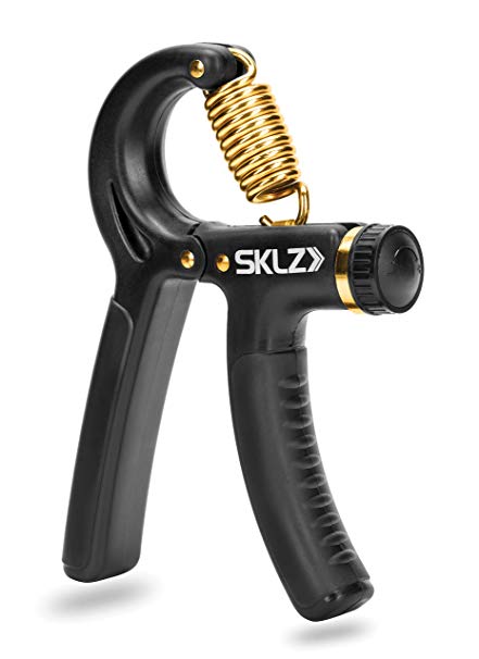 SKLZ Grip Strength Trainer - Easily Adjustable Resistance Trainer to Strengthen Hand, Wrist, and Forearms. Great for Athletes, Arthritis, and Rehabilitation.