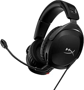 HyperX CloudX Stinger II Core, Cuffie da Gaming, Connessione Cablata a 3,5 mm, Audio Immersivo, Telaio in Plastica, Cuscinetti in Memory Foam Rivestiti in Tessuto, Adatto per Xbox, Nero