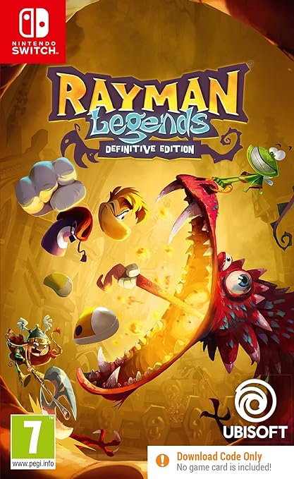 Rayman Legends Definitive Edition (Code in Box) (Nintendo Switch)