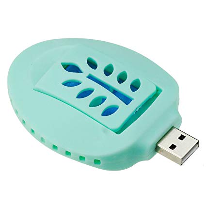 Portable USB Electric Mosquito Repellent Killer Mosquito Incense Heater Fly Insects Bug Zapper for Office Home Car Travel Outdoor Camping Green