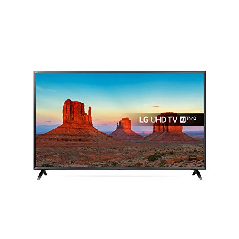 LG 65UK6300PLB 65-Inch UHD 4K HDR Smart LED TV with Freeview Play - Black (2018 Model)