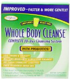 Enzymatic Therapy Whole Body Cleanse Kit with Probiotics Lemon flavored