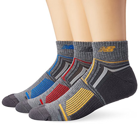 New Balance Men's Performance Ankle Socks (3 Pack)