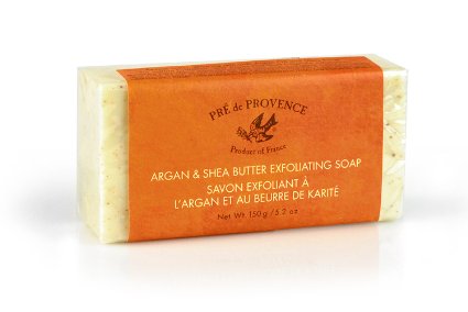 Pre de Provence Argan and Shea Butter 150 Gram Exfoliating Soap