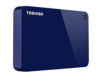 Toshiba HDTC930XL3CA Canvio Advance 3TB Portable External Hard Drive USB 3.0, Blue