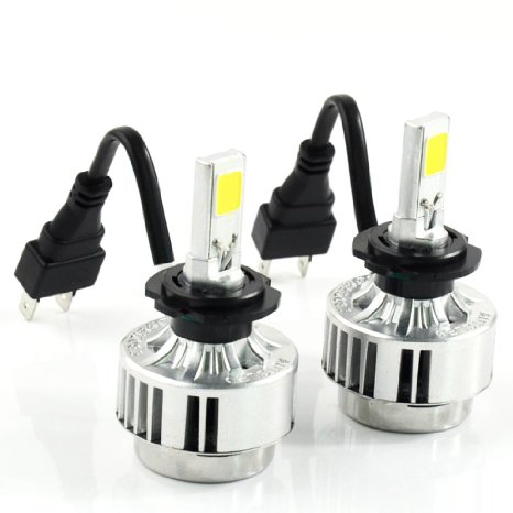 LED Headlight Conversion Kit from HID or Halogen New Technology All-in-One - 33W 3000LM x2 - All Bulb Sizes by Frayagresa H7