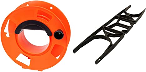 Bayco KW-110 Cord Reel, Orange & Woods 2803 Extension Cord Reel (Mountable H-Frame)