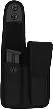 King Holster Tactical Double Magazine Pouch fits Glock 9mm Clips Models 26/43 / 43X / 48 | .380 Clips Model 42