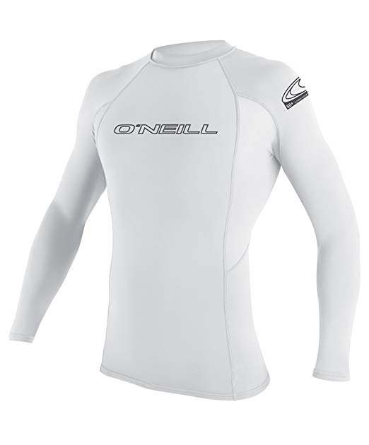 O'Neill Wetsuits UV Sun Protection Mens Basic Skins Long Sleeve Crew Sun Shirt Rash Guard