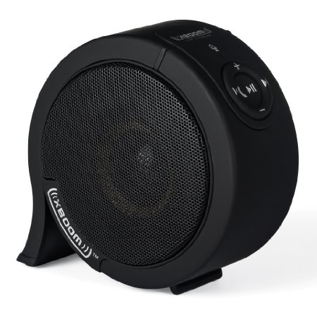 XBOOM Mini Ultra Portable Wireless Bluetooth Speaker with Rechargeable Battery, Enhanced Bass  Resonator, and Built-in Mic - Black