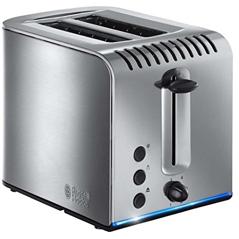 Russell Hobbs Buckingham 2-Slice Toaster 20740 - Brushed Stainless Steel