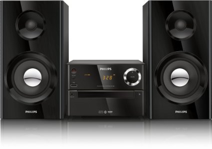 Philips BTM218037 Micro Music System Black Discontinued by Manufacturer