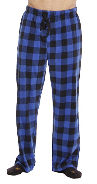 #FollowMe Microfleece Men’s Plaid Pajama Pants with Pockets