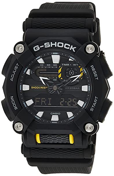 Casio G-Shock Analog-Digital Black Dial Men's Watch-GA-900-1ADR