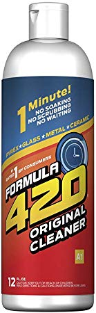 FORMULA 420 PIPE CLEANER - GLASS METAL CERAMIC CLEANSER 12OZ