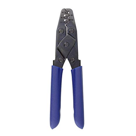 ABN Open Barrel Crimper, Wire Crimper Tool for 14-24 Gauge Wire, Pin Terminal Crimper, Crimp Tool, Wire Crimping Tool